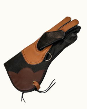 Lúa / Guante de Cetrería Bicolor Reforzado – Alta Resistencia para Adiestramiento Diario